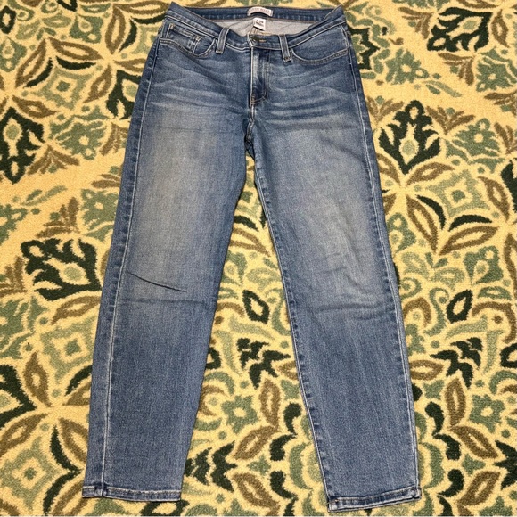 Judy Blue Denim - Women’s Judy Blue High Rise Tapered Relaxed Skinny fit Mom Jeans 7/28 30 x 28